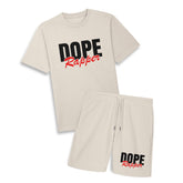 Dope Rapper - Oversize Tee & Shorts Combo